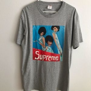 SOLD:Supreme Group Tee - Heather Gray